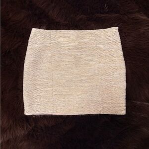 Theory Tweed Mini Skirt